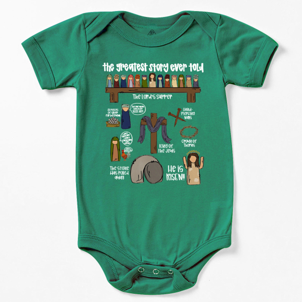 The Greatest Story Ever Told Bodysuit Beepumpkin