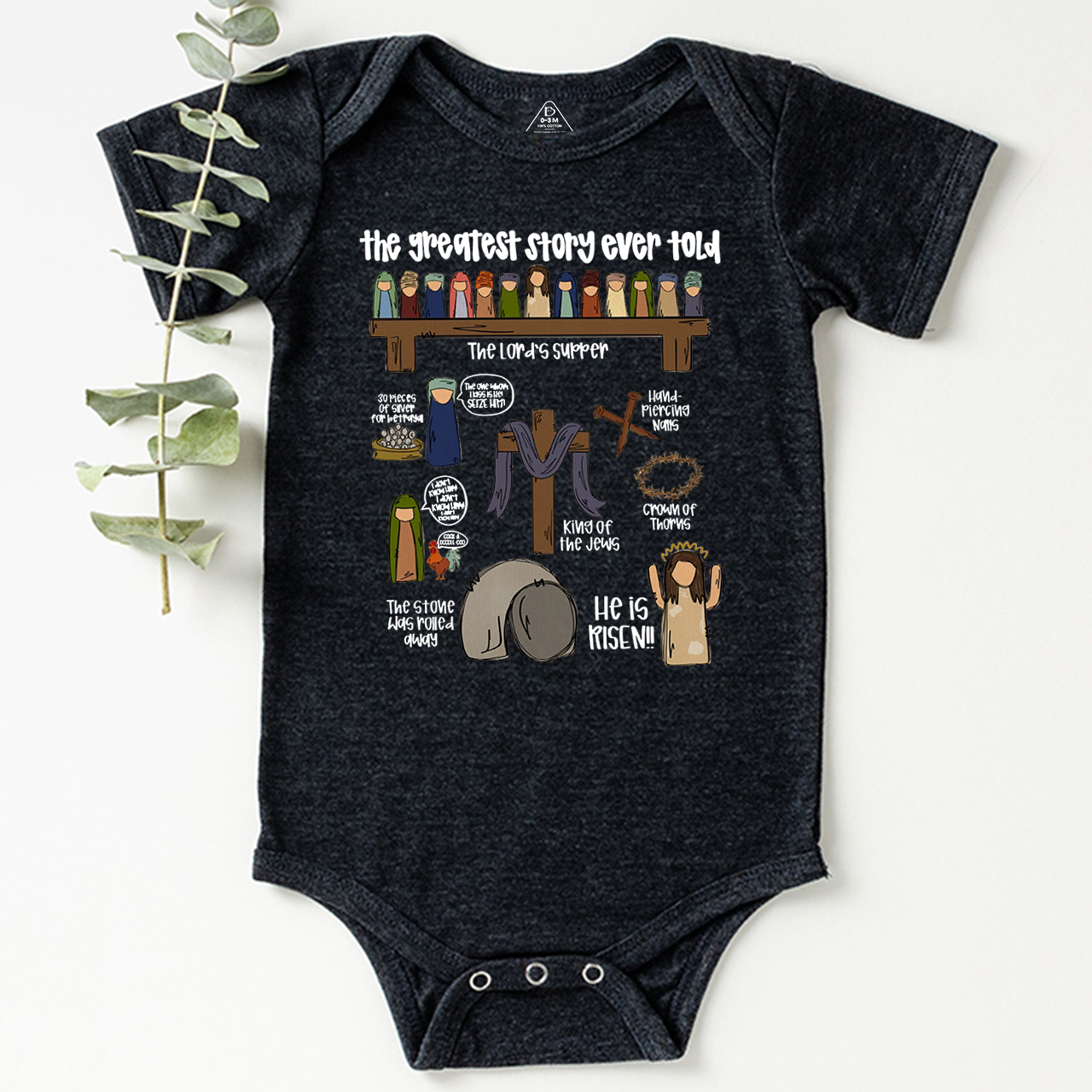 The Greatest Story Ever Told Bodysuit Beepumpkin