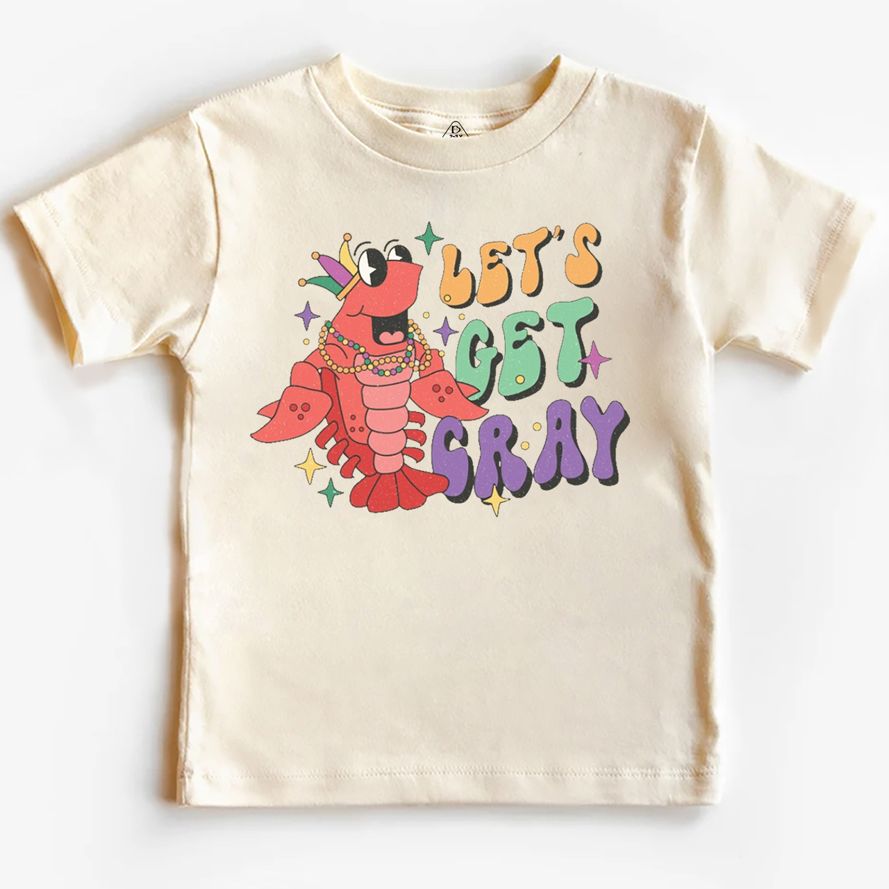 Let's Get Cray Mardi Gras Toddler&Kid's Tees Beepumpkin
