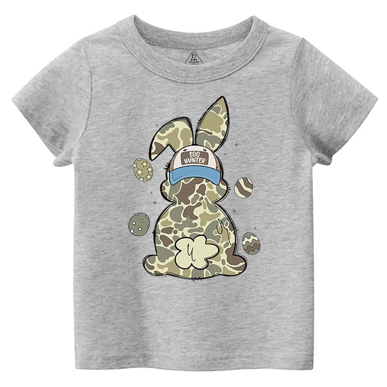 Egg Hunter Bunny Toddler&Kid's Tees Beepumpkin