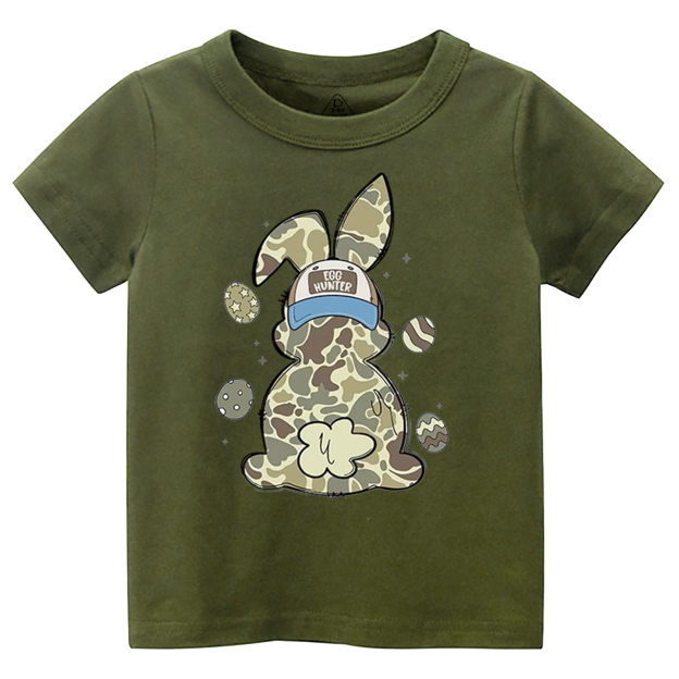 Egg Hunter Bunny Toddler&Kid's Tees Beepumpkin