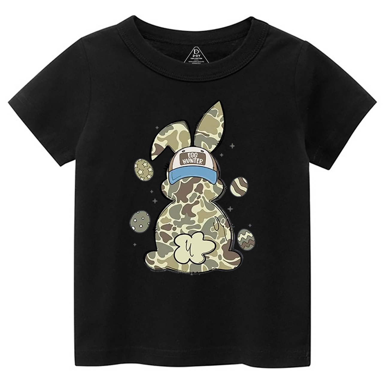 Egg Hunter Bunny Toddler&Kid's Tees Beepumpkin