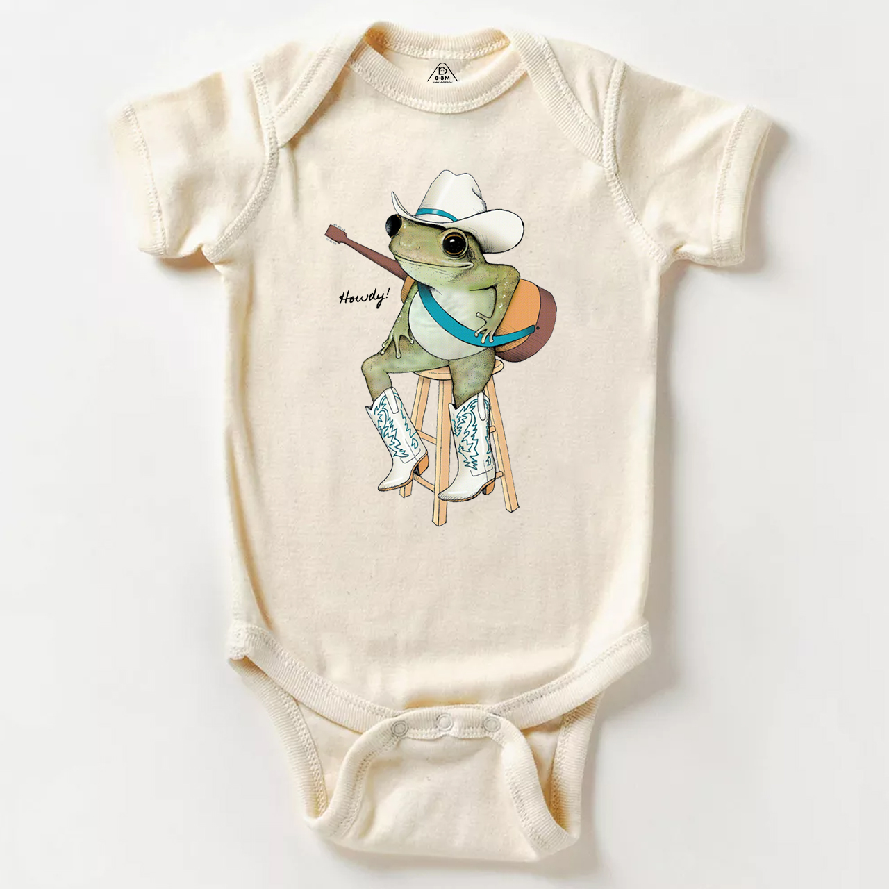 Cowboy Frog Bodysuit Beepumpkin
