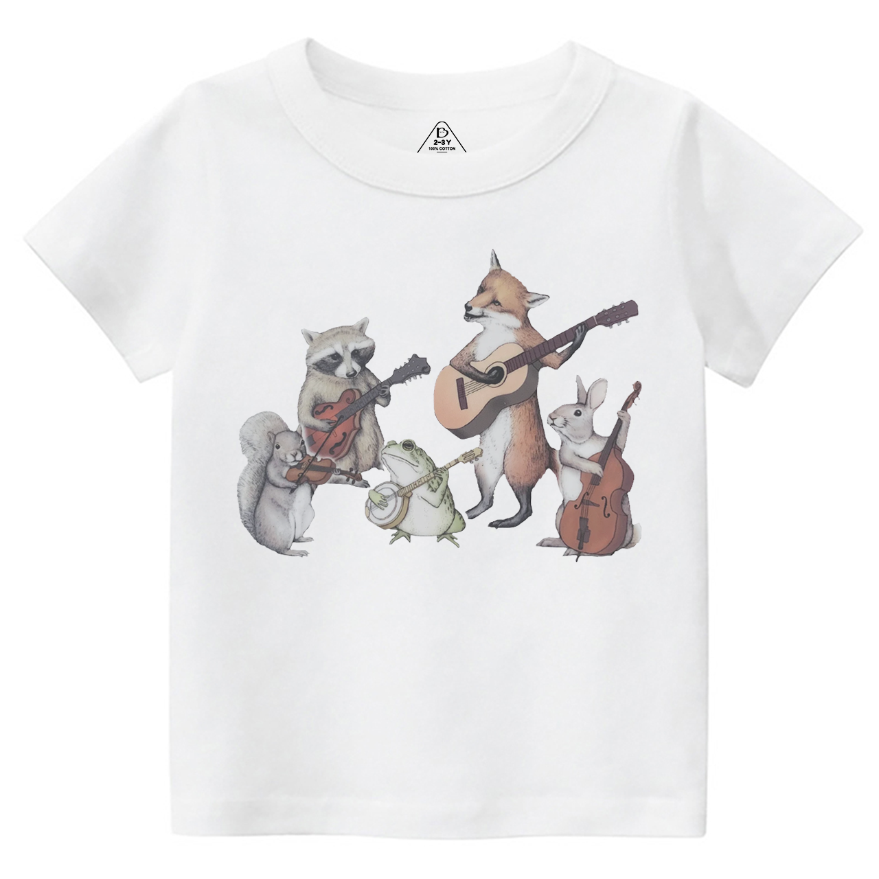Bluegrass Animal Band Toddler&Kid's Tees Beepumpkin