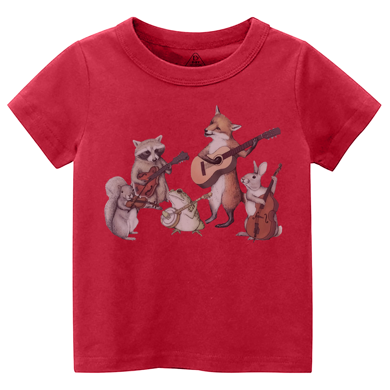 Bluegrass Animal Band Toddler&Kid's Tees Beepumpkin