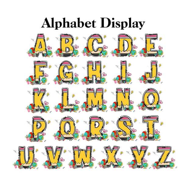 Personalized Name Pencil Kid's Sweatshirt