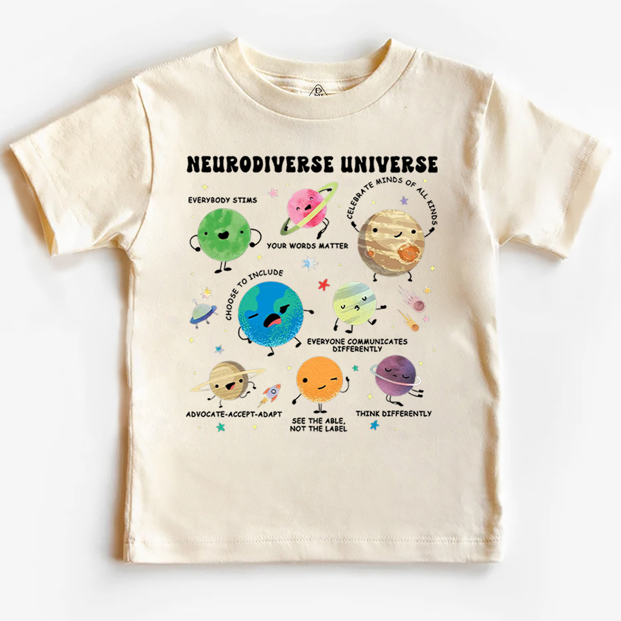 Neurodiverse Universe Toddler&Kid's Tees Beepumpkin