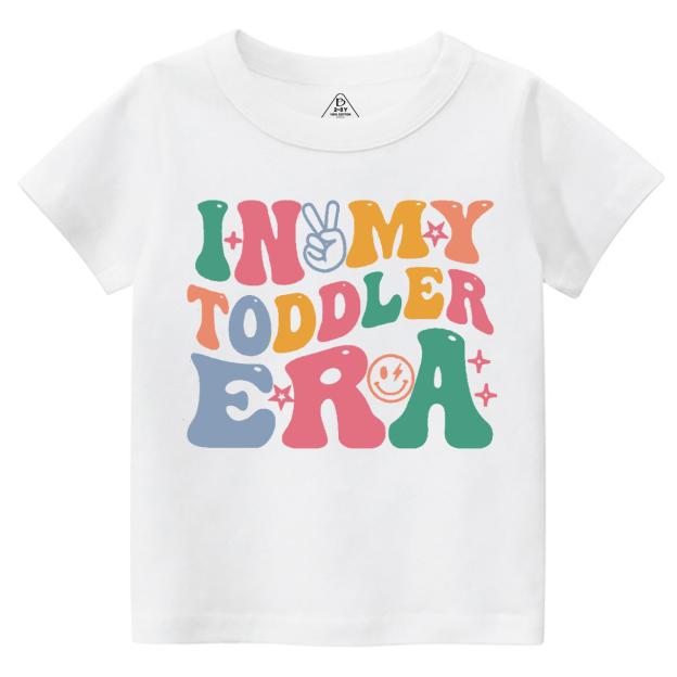 In My Toddler Era Toddler&Kid's Tees Beepumpkin