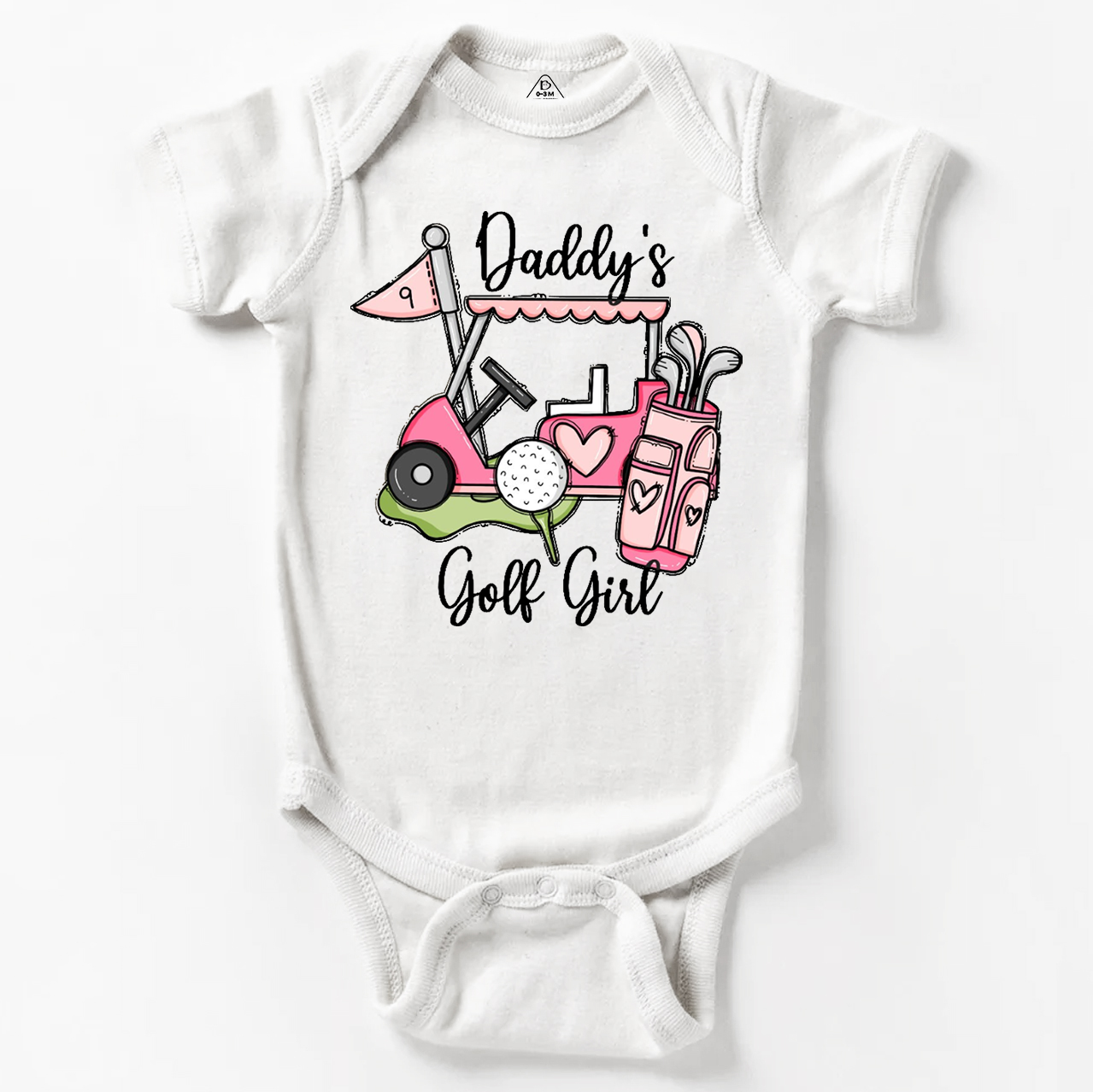 Daddy's Golf Girl Bodysuit Beepumpkin
