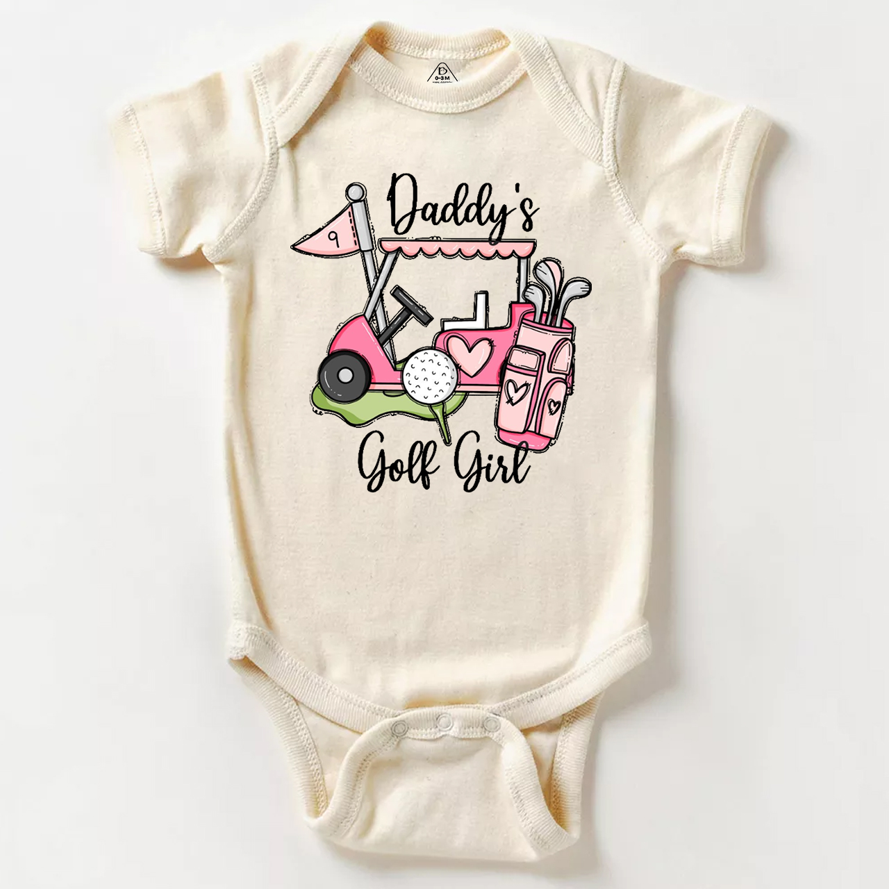 Daddy's Golf Girl Bodysuit Beepumpkin