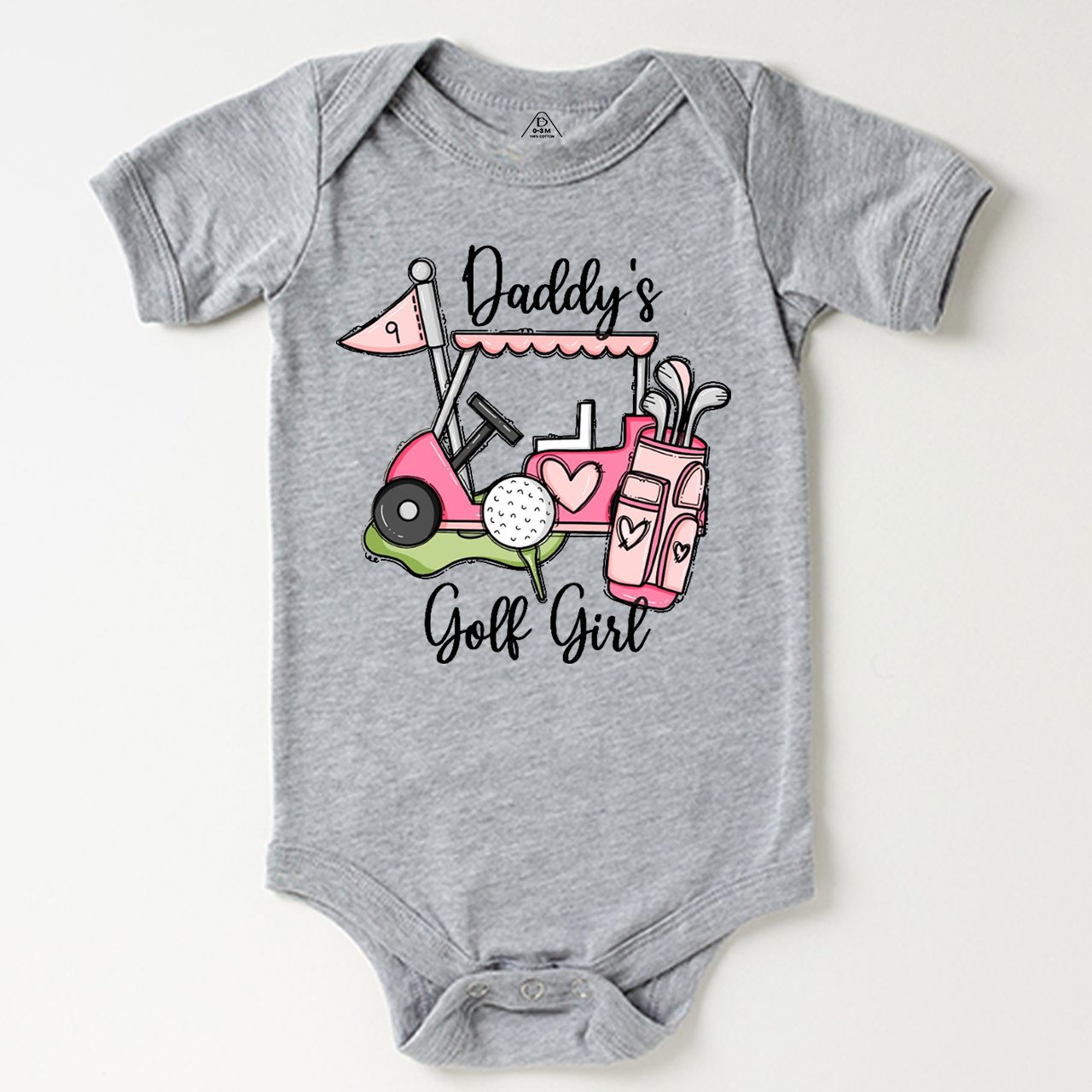 Daddy's Golf Girl Bodysuit Beepumpkin