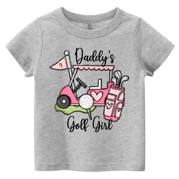 Daddy's Golf Girl Toddler&Kid's Tees Beepumpkin