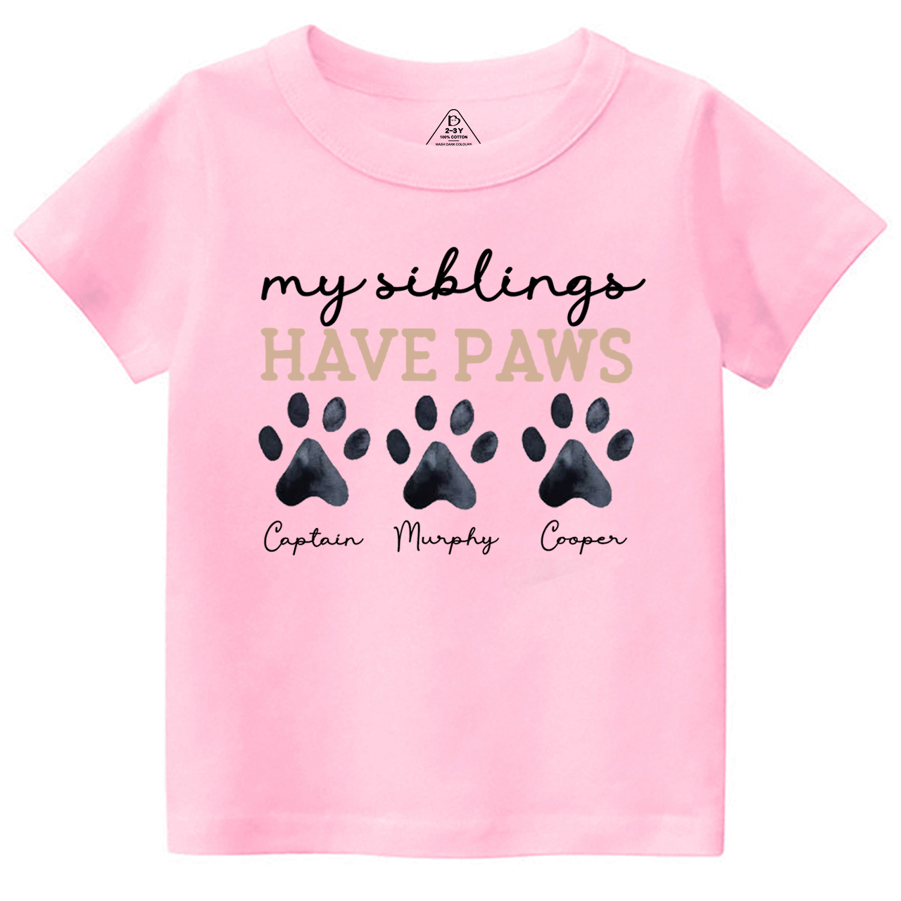 Sibling Dog Toddler&Kid's Tees Beepumpkin