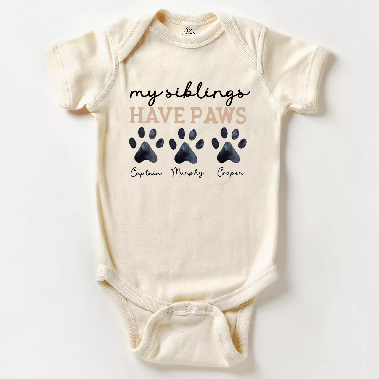 Sibling Dog Bodysuit Beepumpkin