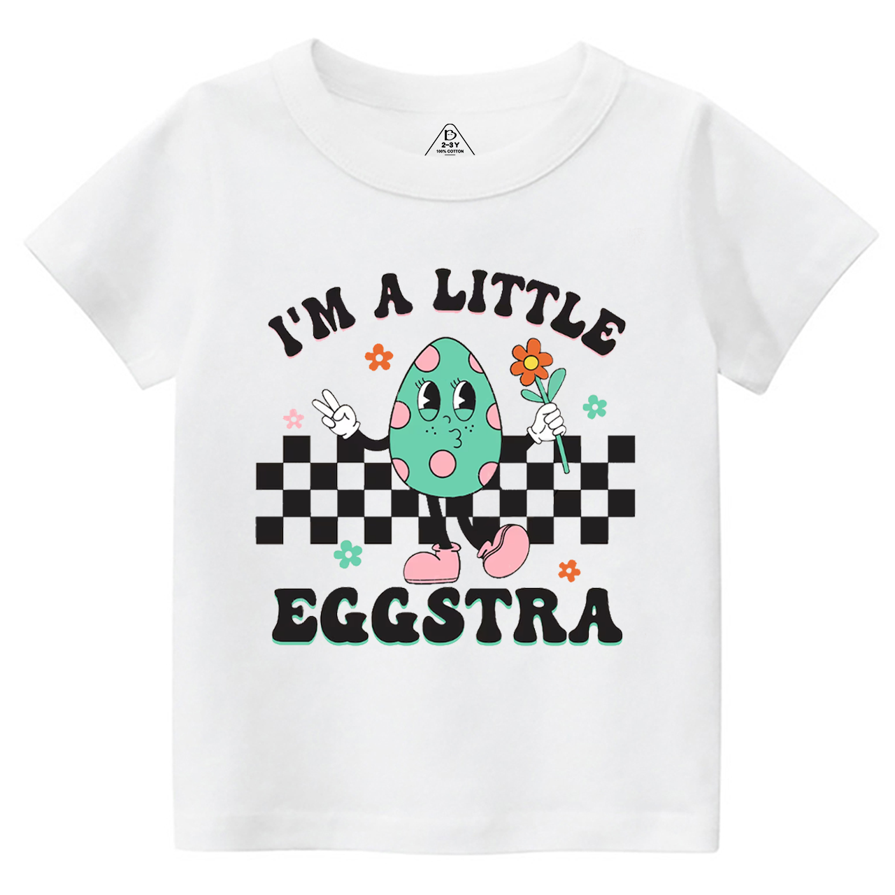 I'm A Little Eggstra Toddler&Kid's Tees Beepumpkin