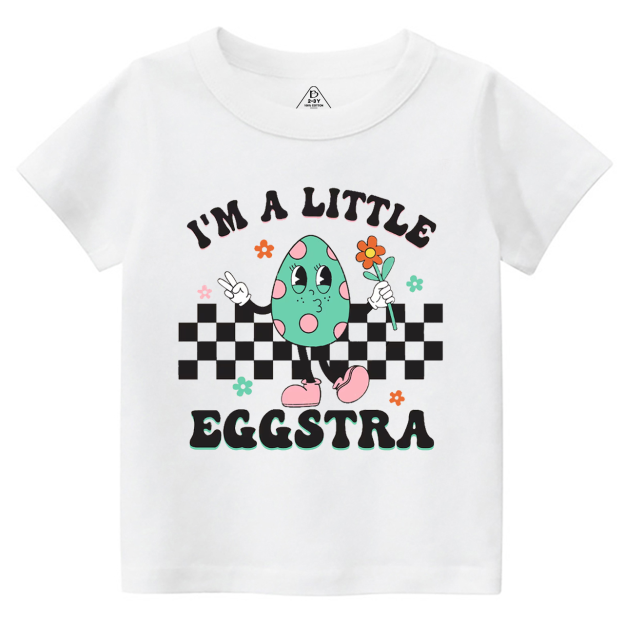 I'm A Little Eggstra Toddler&Kid's Tees Beepumpkin