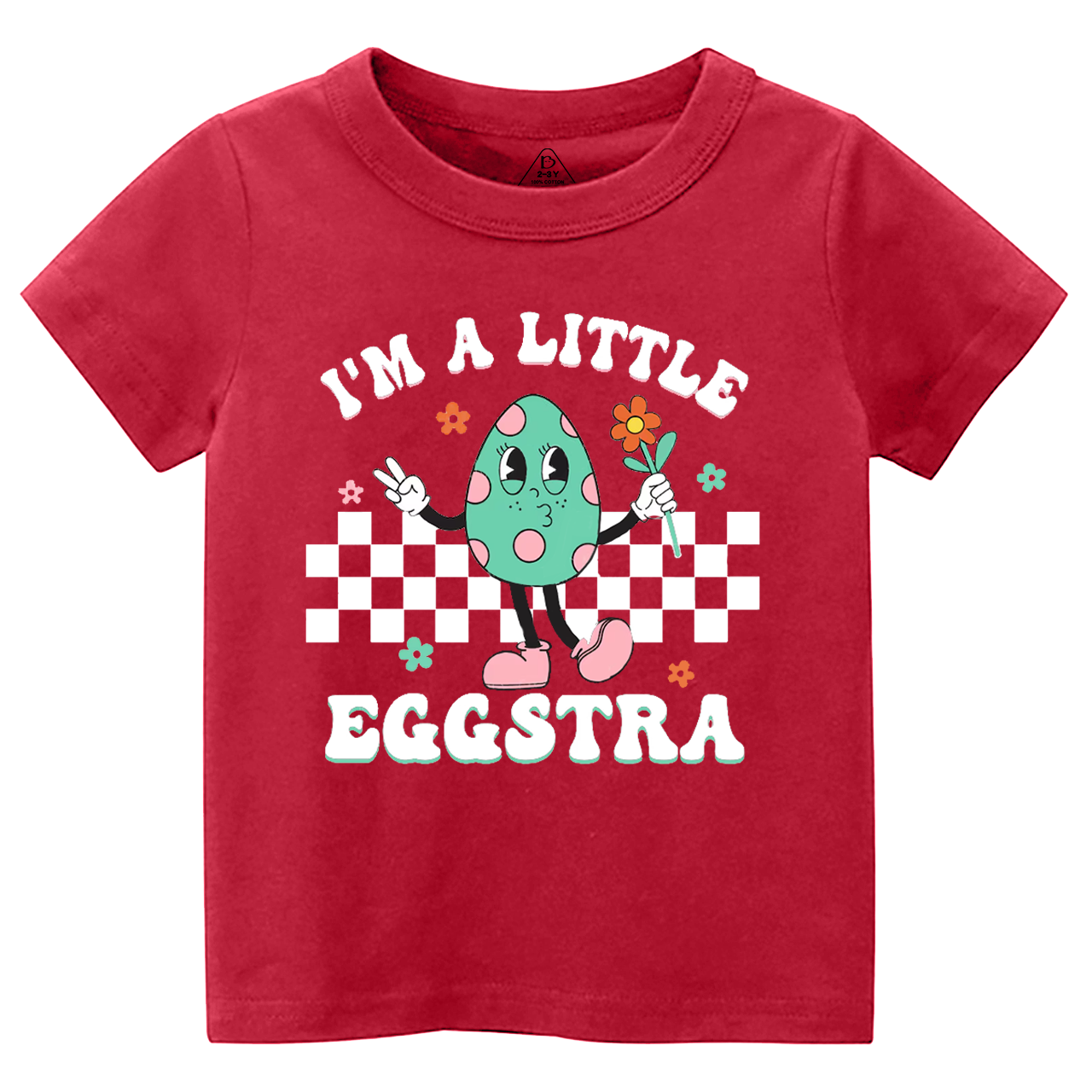 I'm A Little Eggstra Toddler&Kid's Tees Beepumpkin