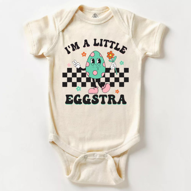 I'm A Little Eggstra Bodysuit Beepumpkin