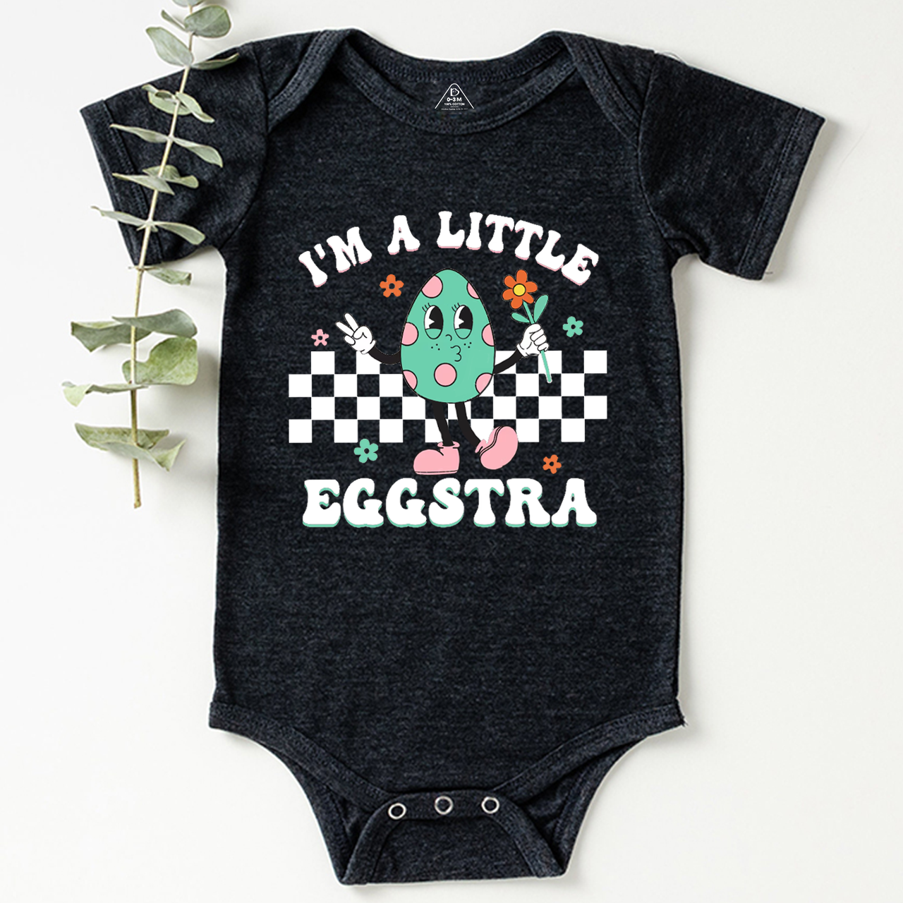 I'm A Little Eggstra Bodysuit Beepumpkin