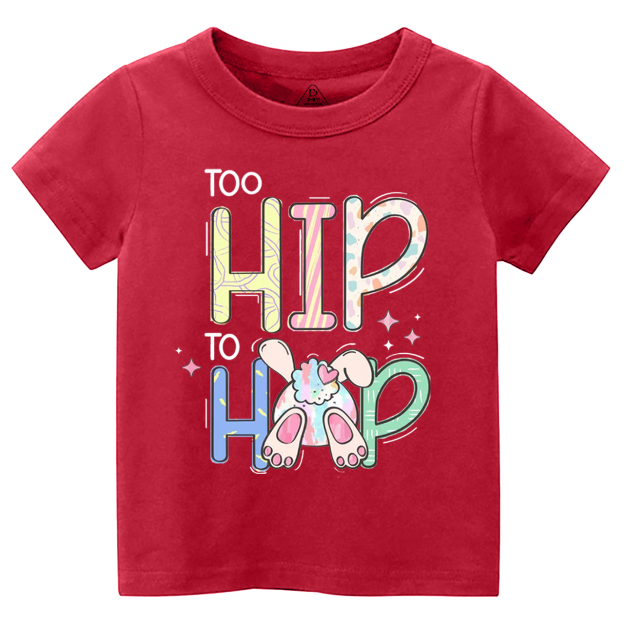 Too Hip To Hop Bunny Toddler&Kid's Tees Beepumpkin
