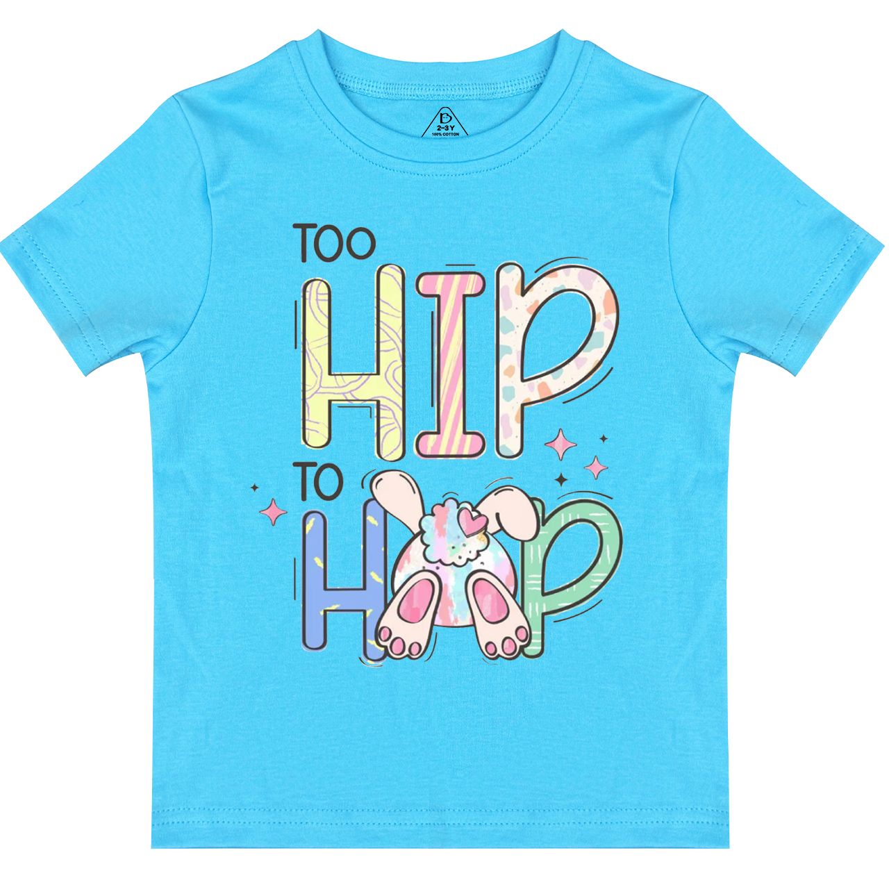 Too Hip To Hop Bunny Toddler&Kid's Tees Beepumpkin