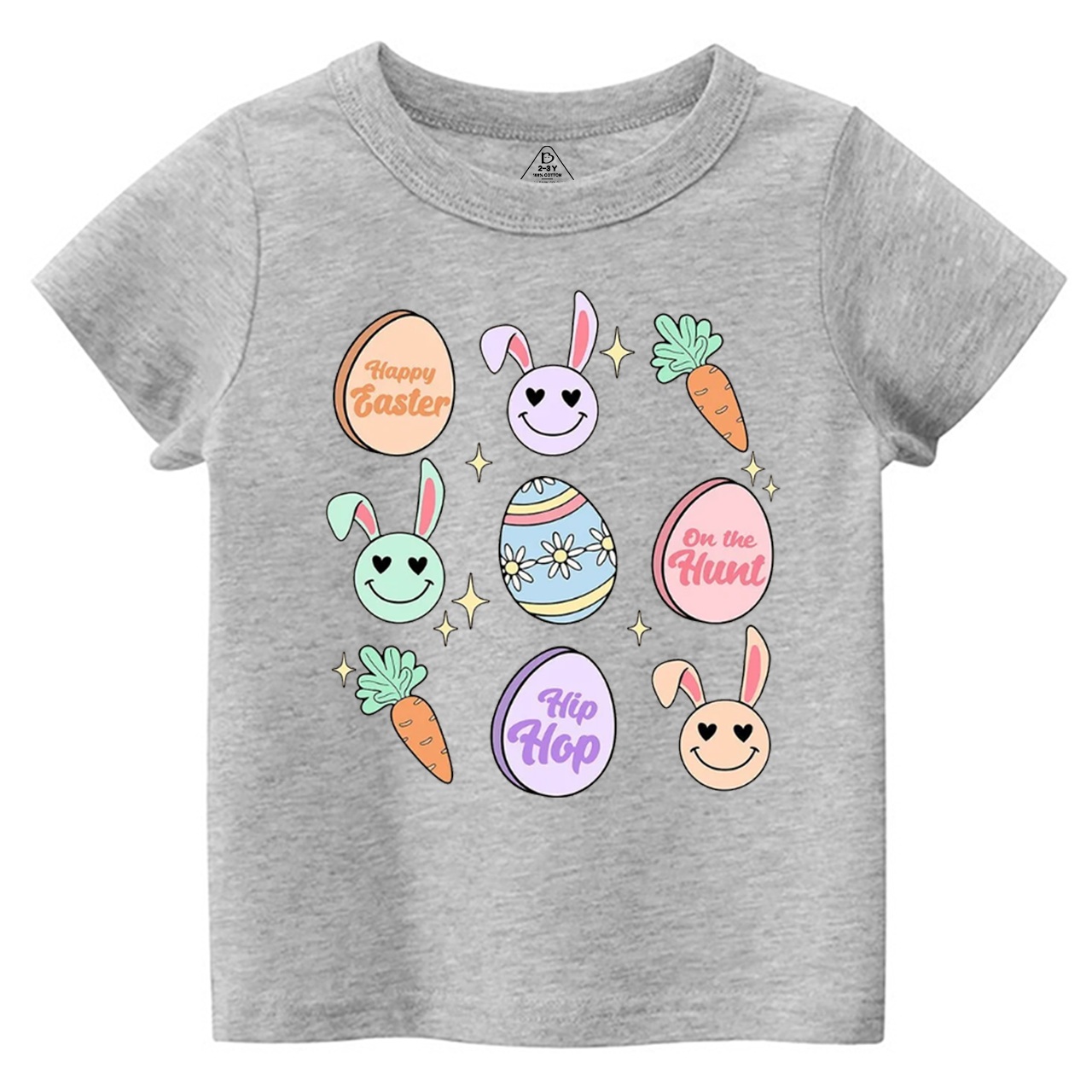 Smiley Bunny Toddler&Kid's Tees Beepumpkin