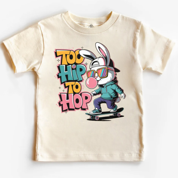 Skateboarding Bunny Toddler&Kid's Tees Beepumpkin