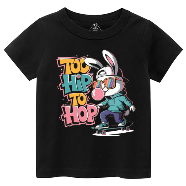Skateboarding Bunny Toddler&Kid's Tees Beepumpkin
