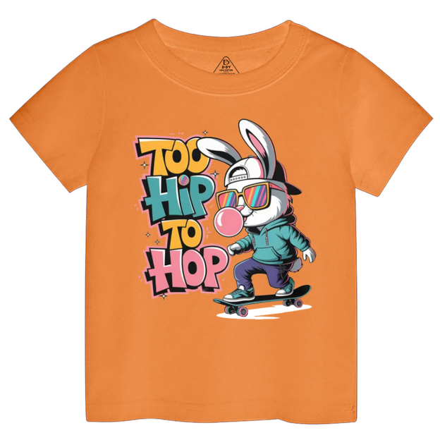 Skateboarding Bunny Toddler&Kid's Tees Beepumpkin
