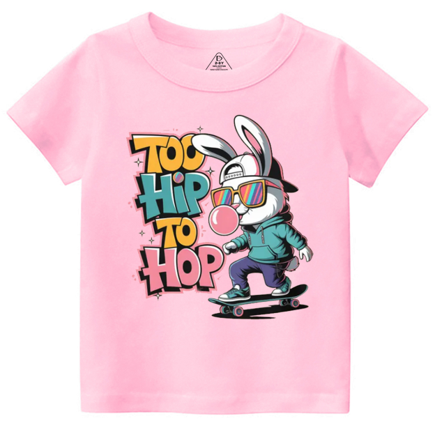 Skateboarding Bunny Toddler&Kid's Tees Beepumpkin