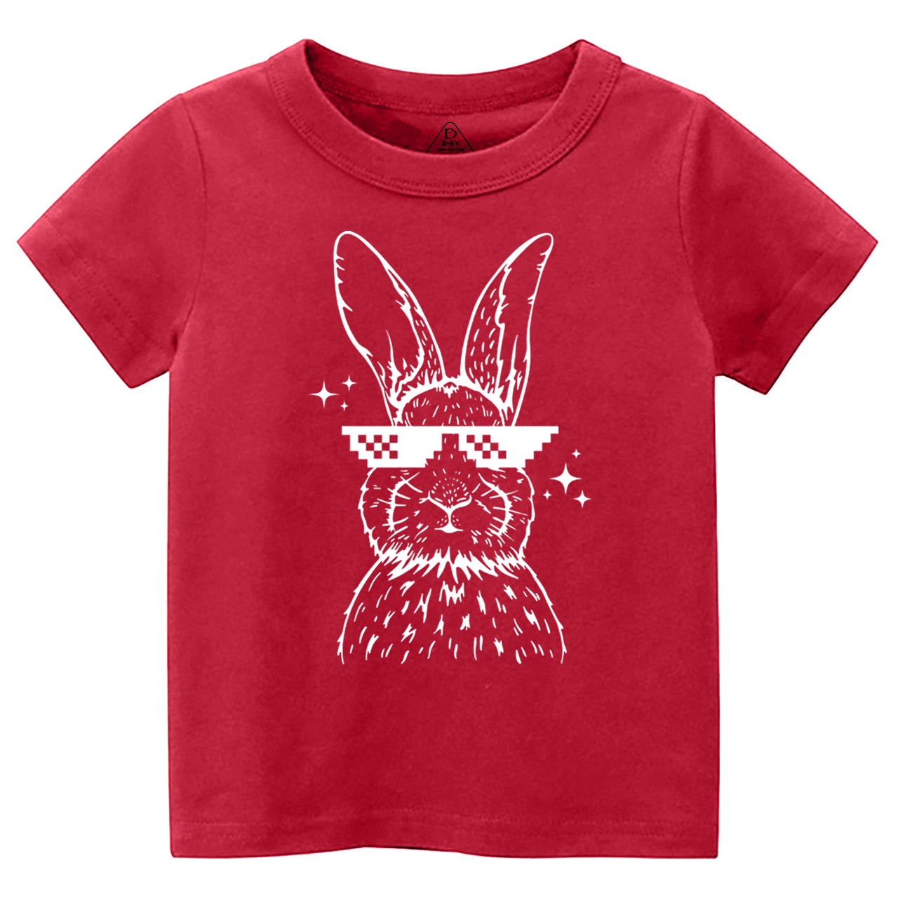 Mosaic Sunglasses Bunny Toddler&Kid's Tees Beepumpkin