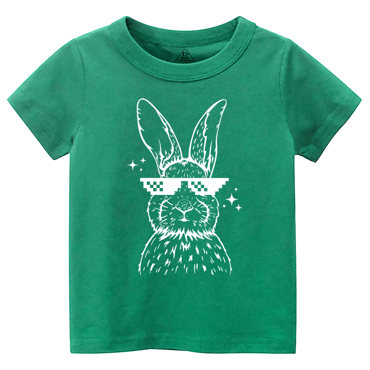 Mosaic Sunglasses Bunny Toddler&Kid's Tees Beepumpkin