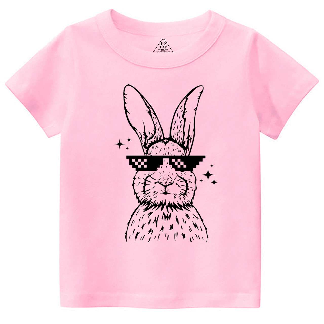 Mosaic Sunglasses Bunny Toddler&Kid's Tees Beepumpkin