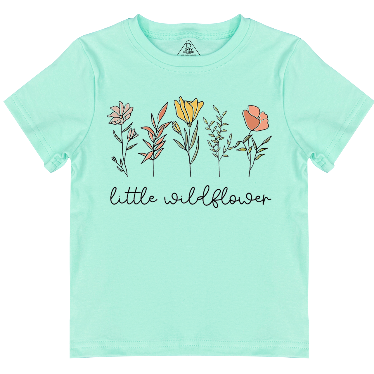 Little Wildflower Toddler&Kid's Tees Beepumpkin