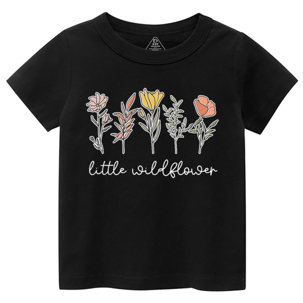 Little Wildflower Toddler&Kid's Tees Beepumpkin
