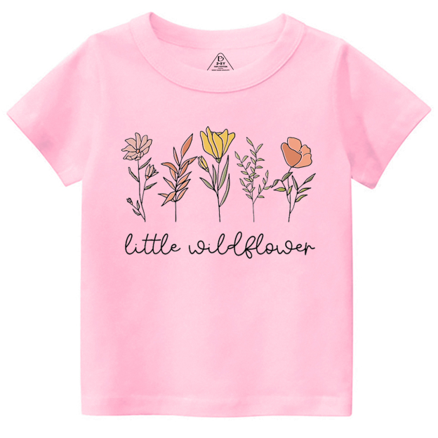 Little Wildflower Toddler&Kid's Tees Beepumpkin