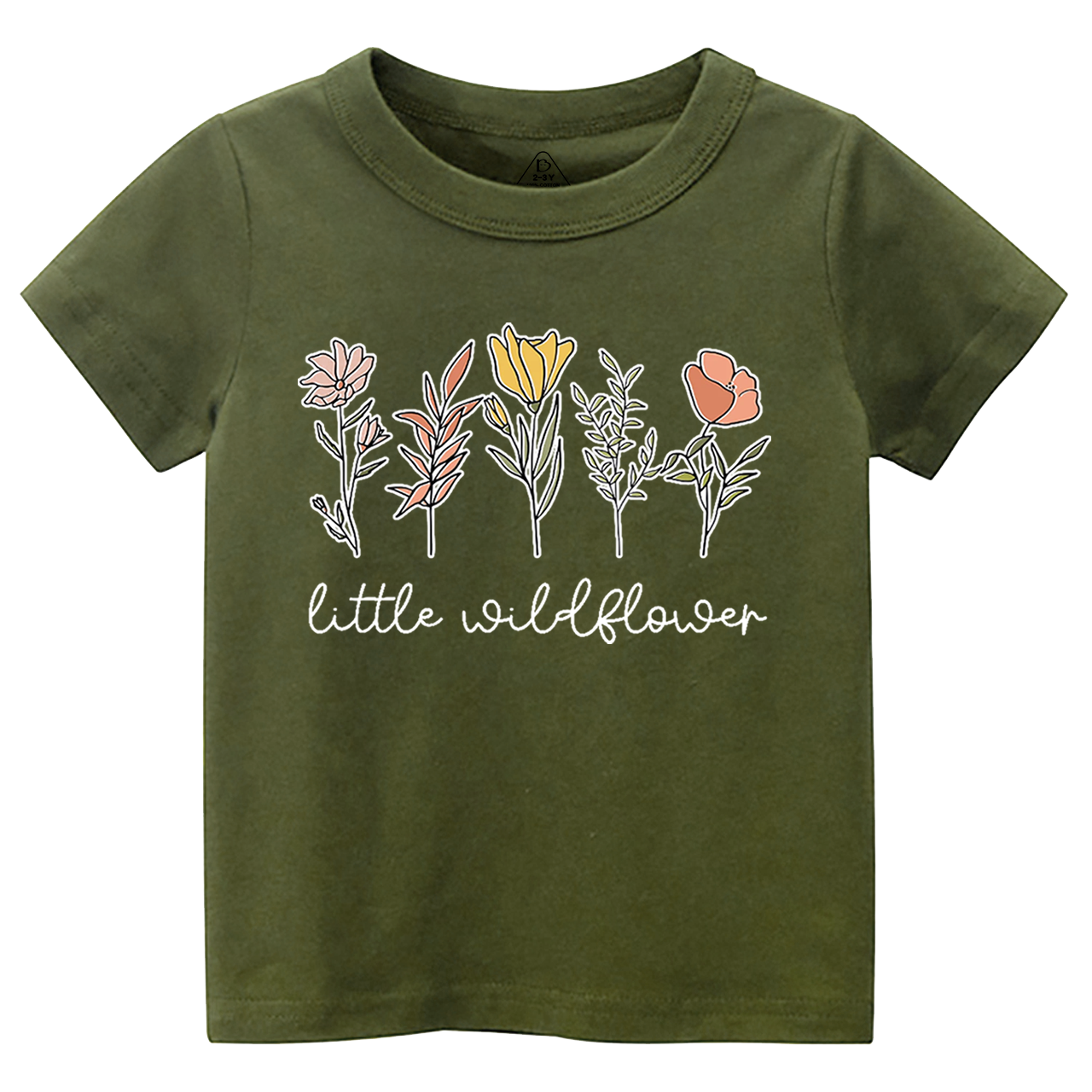 Little Wildflower Toddler&Kid's Tees Beepumpkin