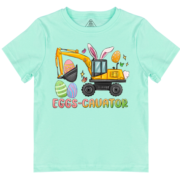 Eggs Cavator Easter Toddler&Kid's Tees Beepumpkin