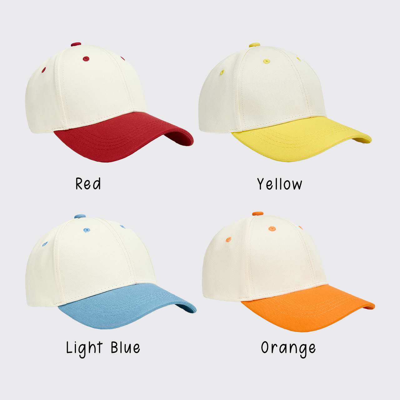 Personalized Parent-child Color Matching Baseball Cap