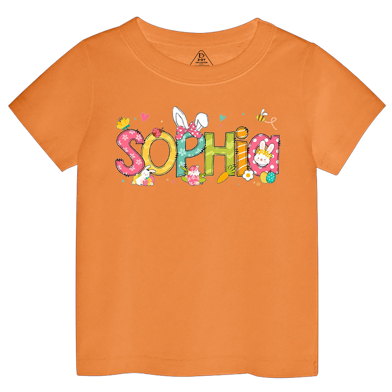 Personalized Alphabet Name Easter Toddler&Kid's Tees Beepumpkin