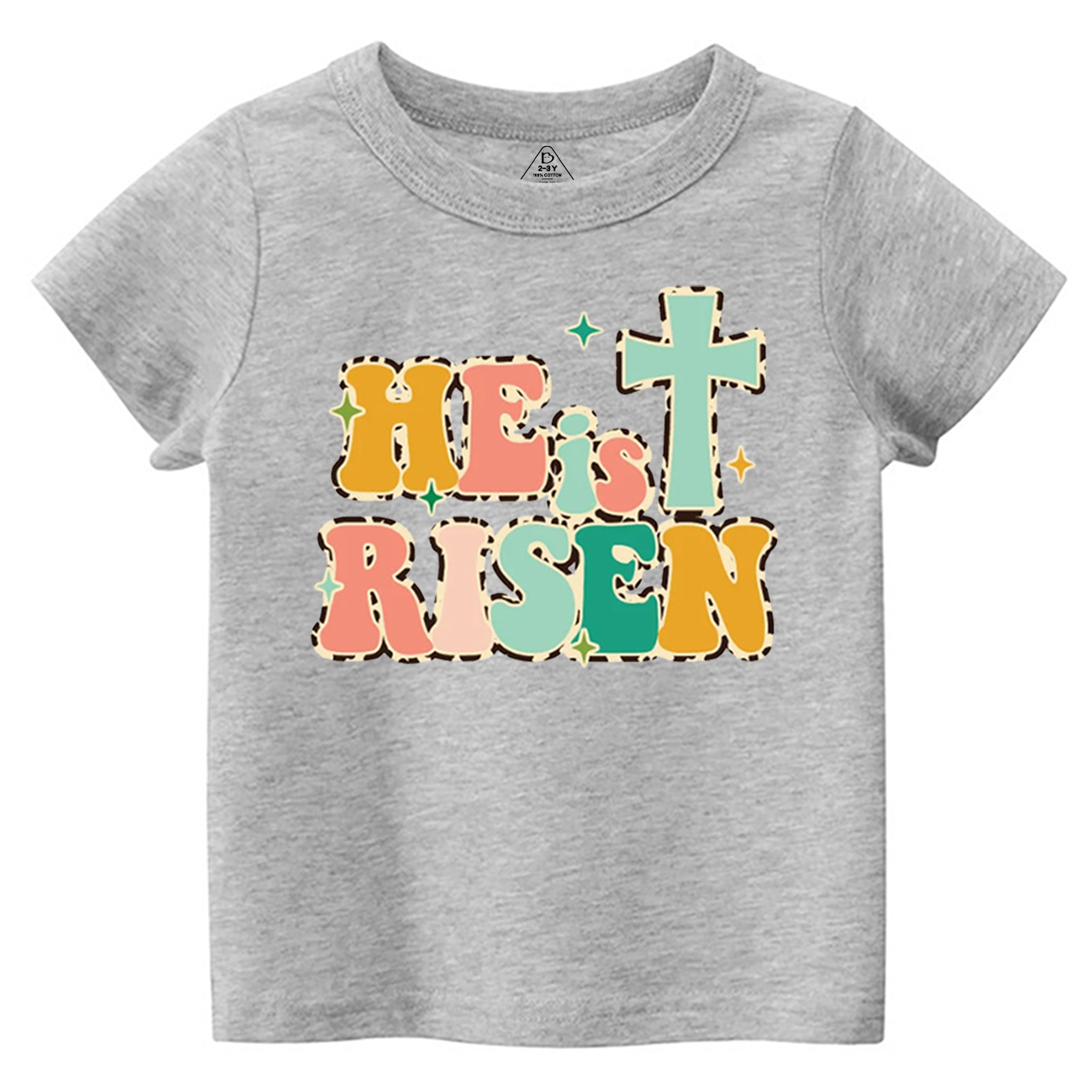 He Is Risen Easter Toddler&Kid's Tees Beepumpkin