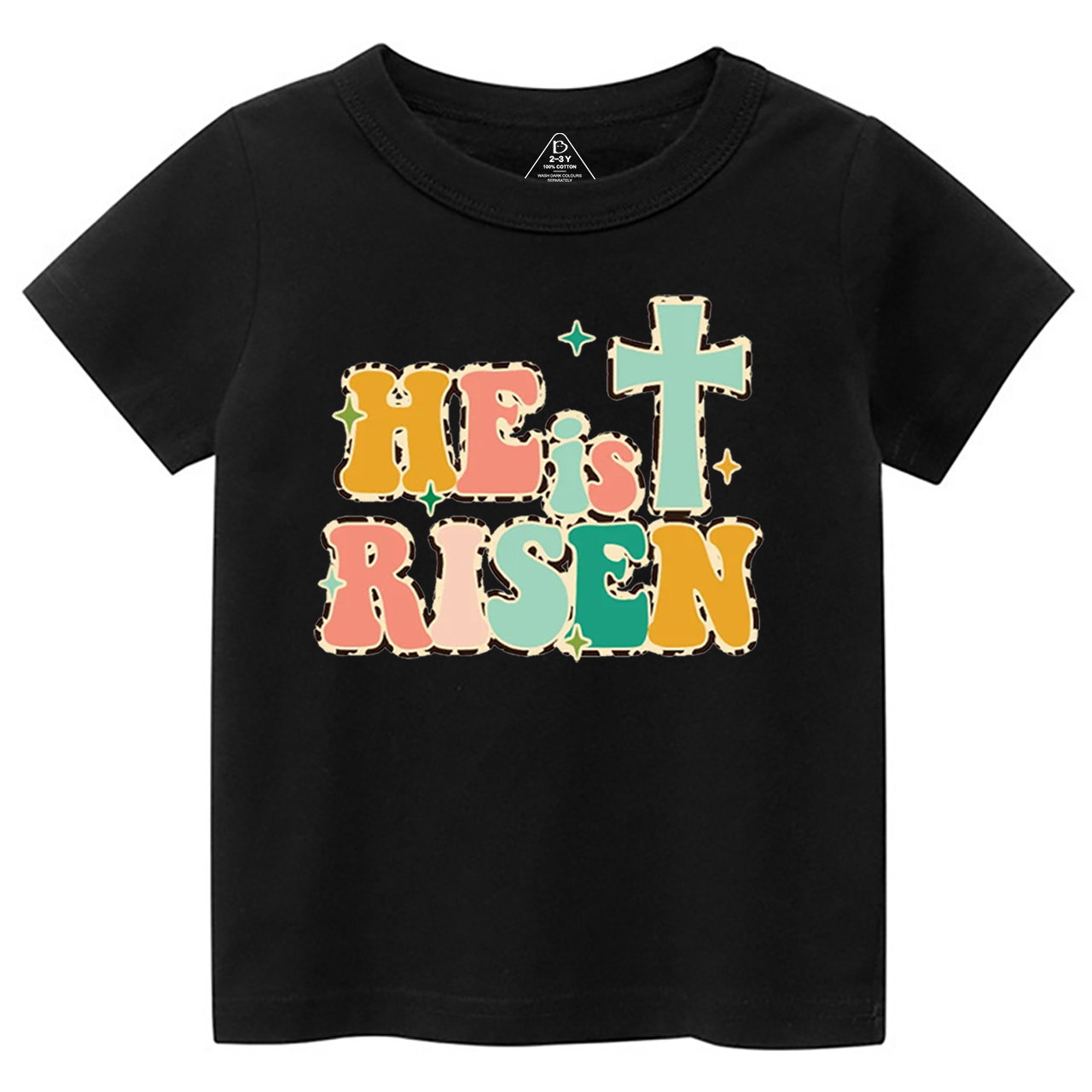 He Is Risen Easter Toddler&Kid's Tees Beepumpkin