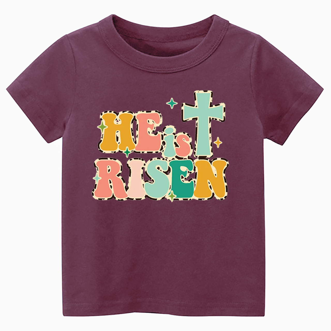He Is Risen Easter Toddler&Kid's Tees Beepumpkin