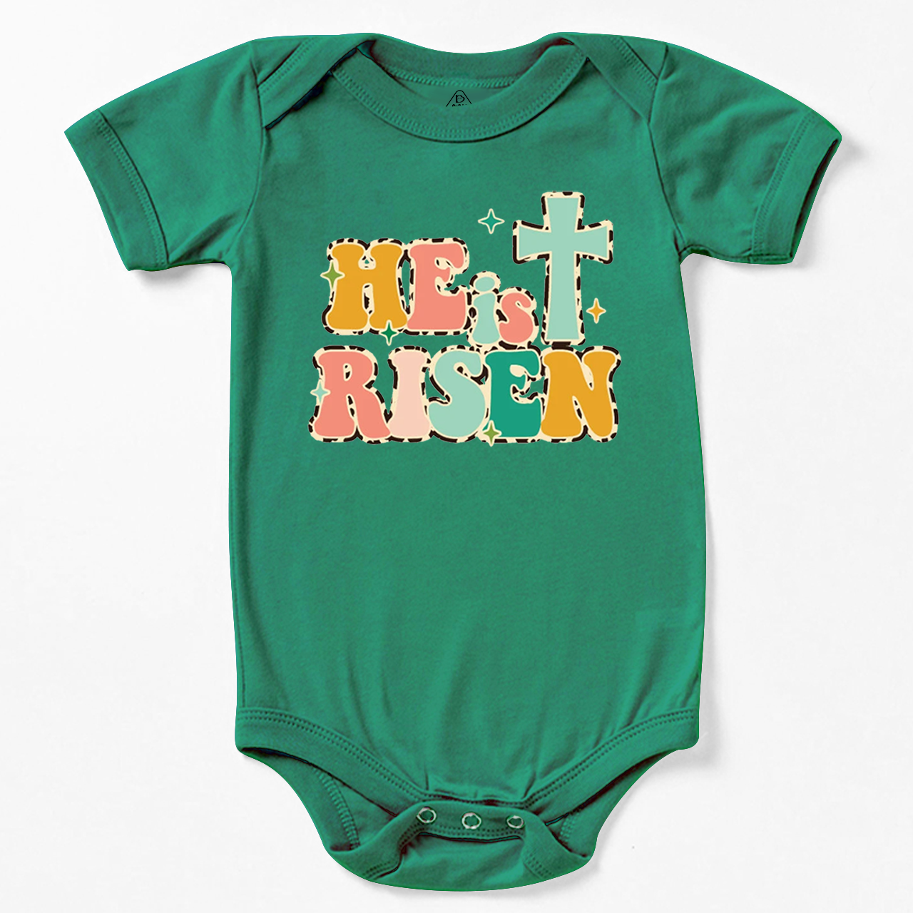 He Is Risen Easter Bodysuit Beepumpkin