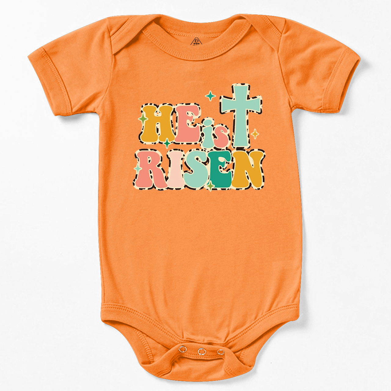 He Is Risen Easter Bodysuit Beepumpkin