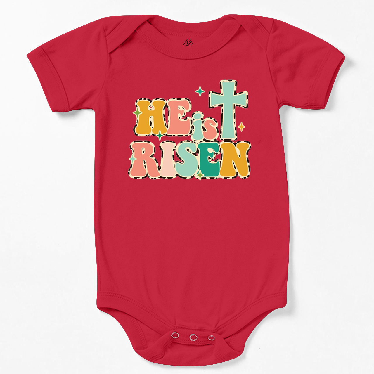 He Is Risen Easter Bodysuit Beepumpkin