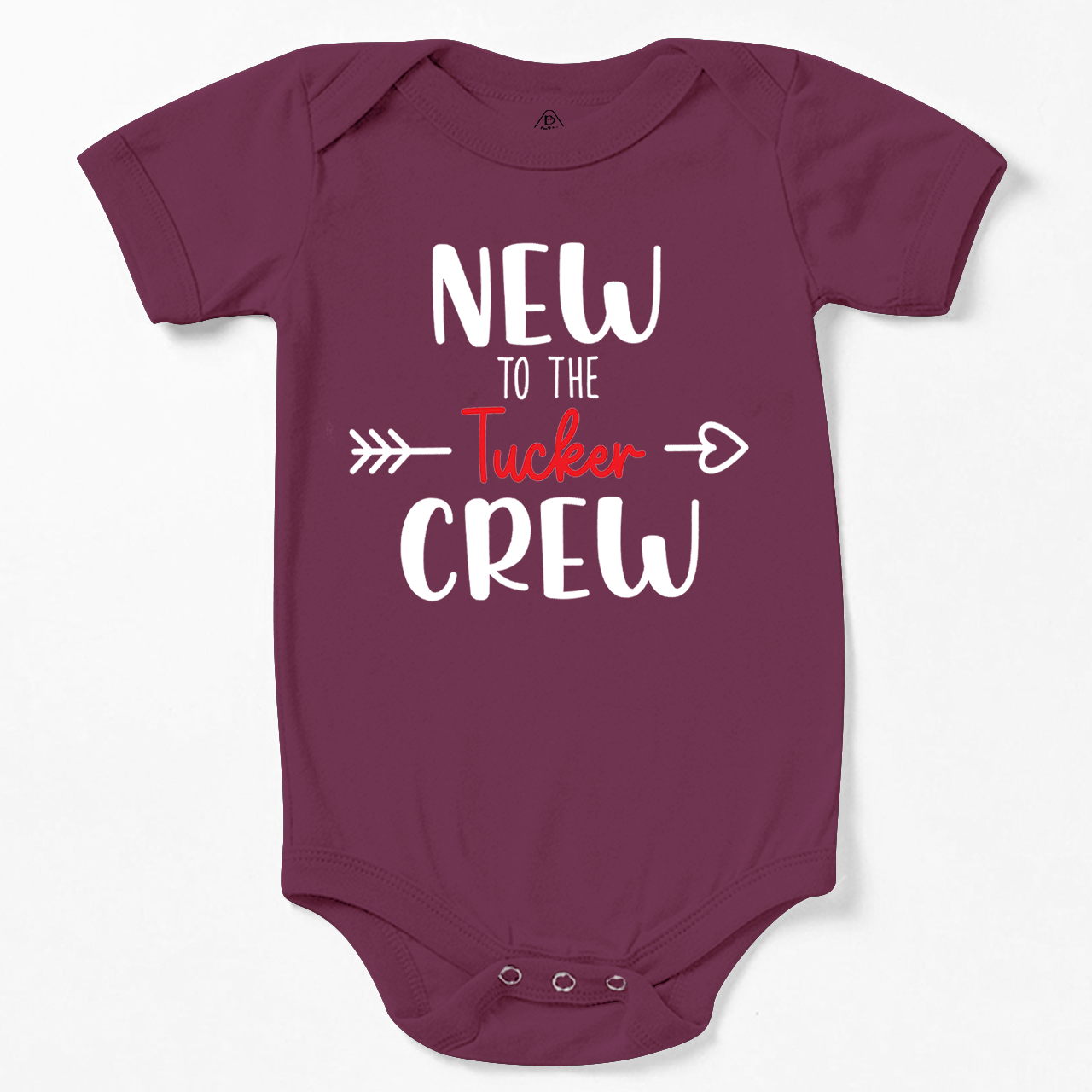 Personalized New To The Crew Bodysuit Beepumpkin
