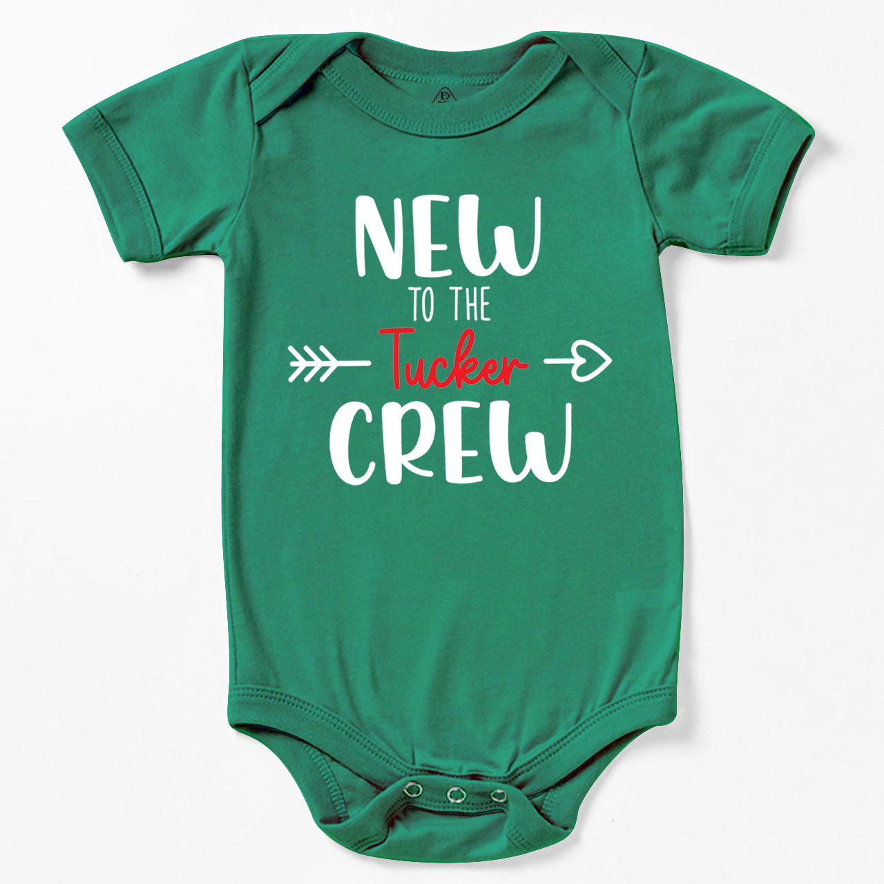 Personalized New To The Crew Bodysuit Beepumpkin