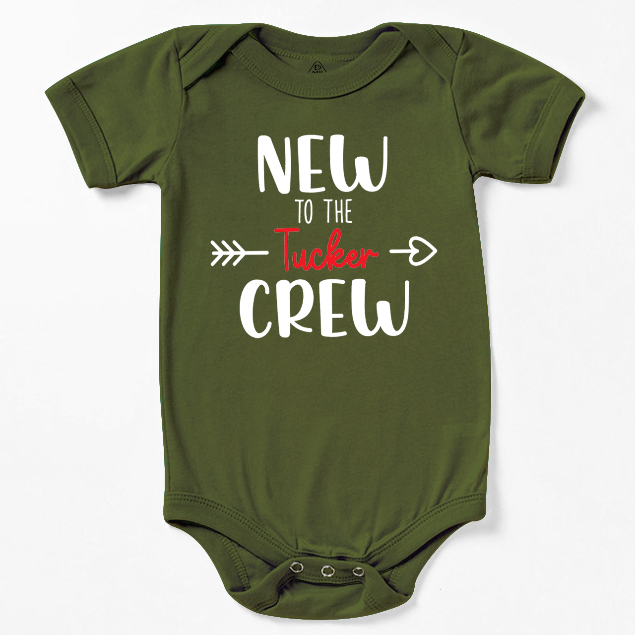 Personalized New To The Crew Bodysuit Beepumpkin