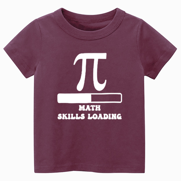 Math Skills Loading Toddler&Kid's Tees Beepumpkin